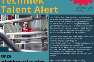 Eerste editie Techniek Talent Alert