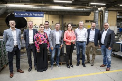Werkbezoek van gedeputeerde Elianne Demollin-Schneiders